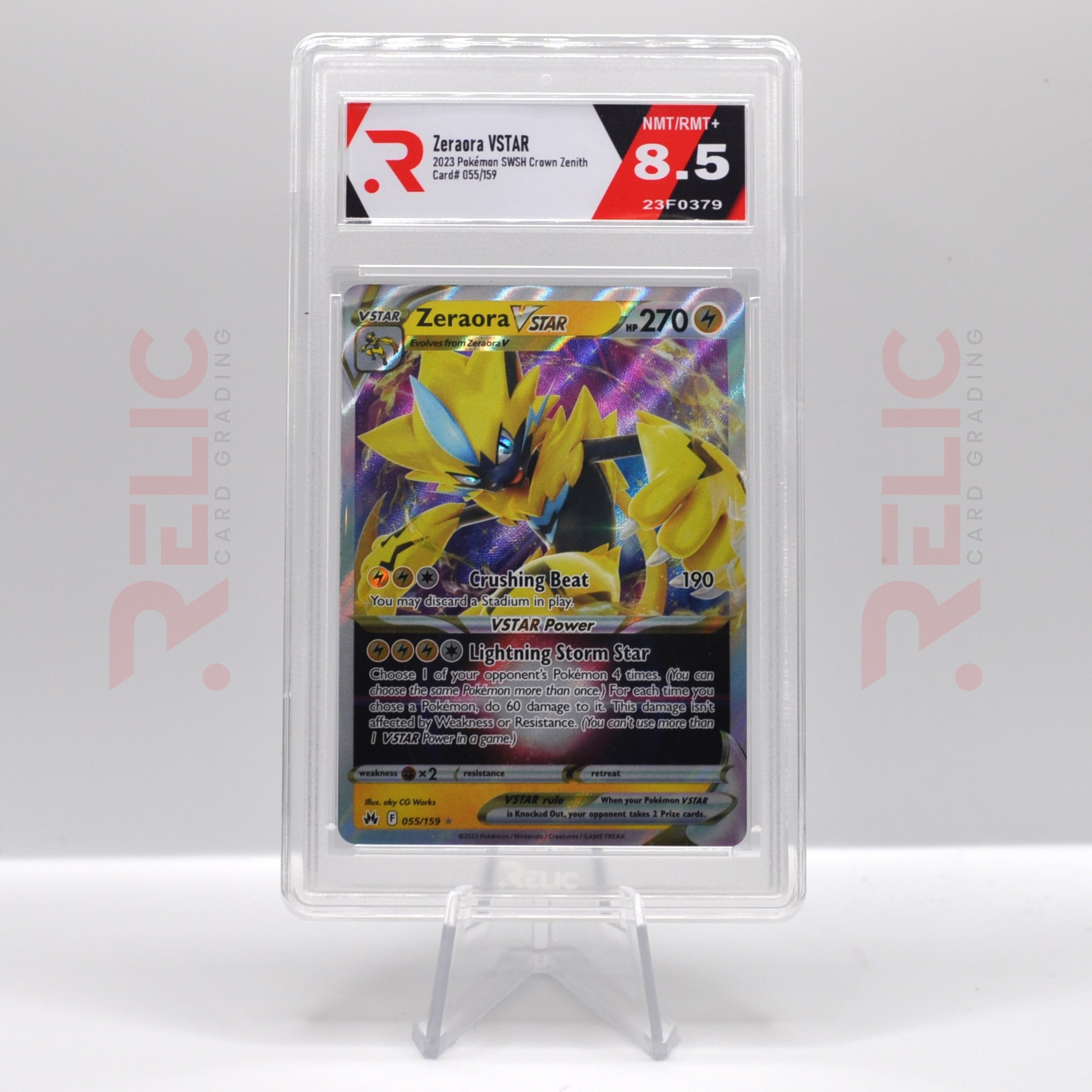 Zeraora VSTAR - 2023 Crown Zenith Pokemon Card - Graded