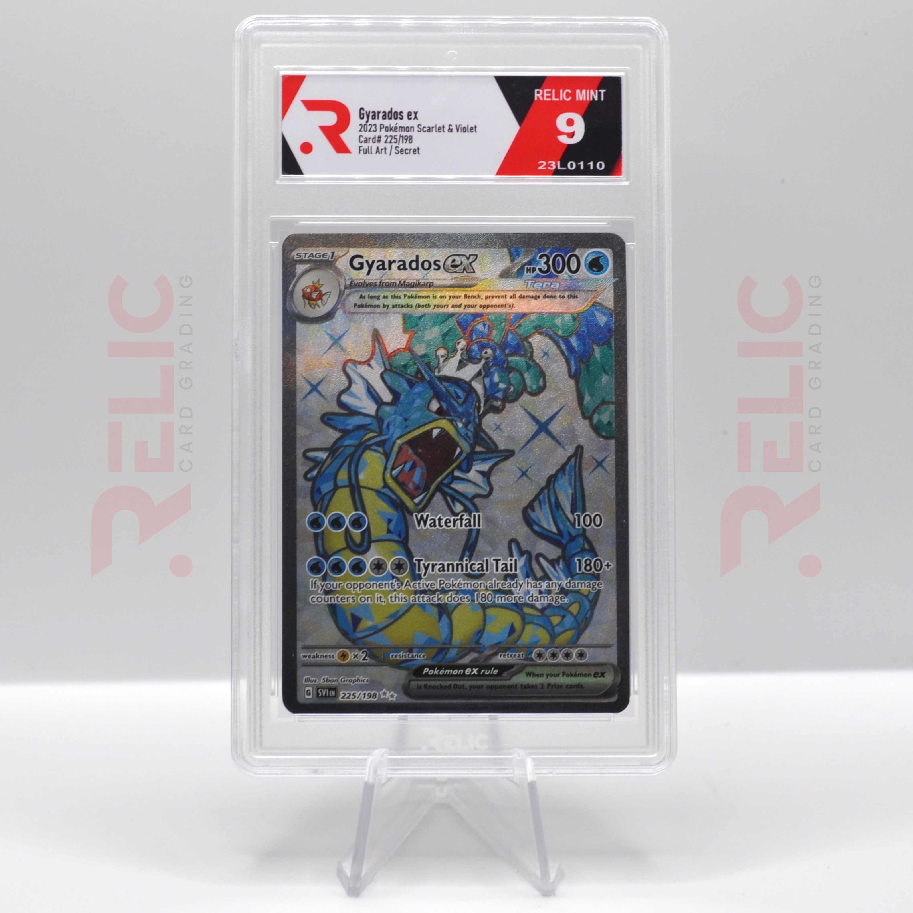 Full Art Gyarados ex - 2023 Pokemon Scarlet & Violet Card 255