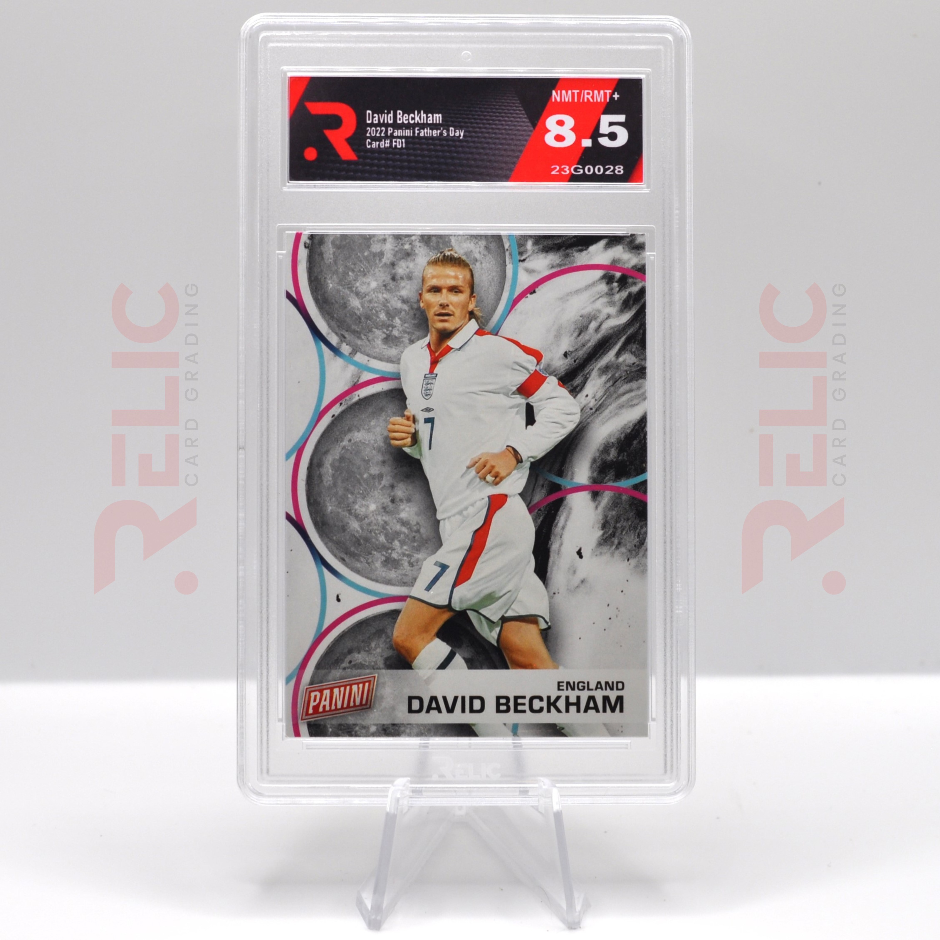 David Beckham - 2022 Panini Father's Day - Graded Card Front