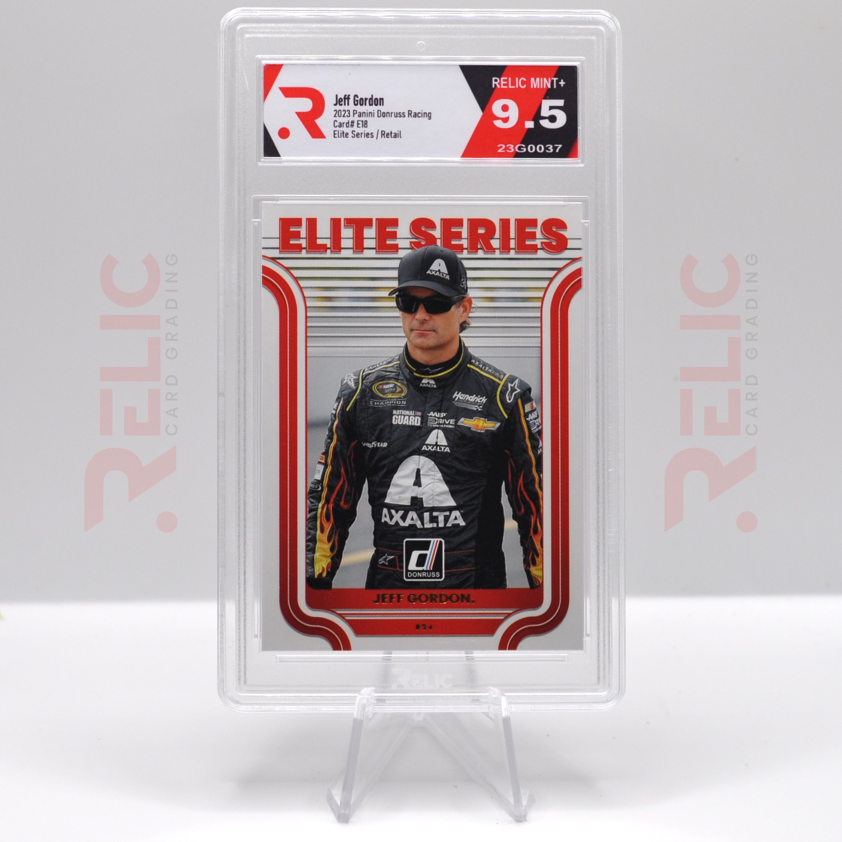 Jeff Gordon Graded Card - Front