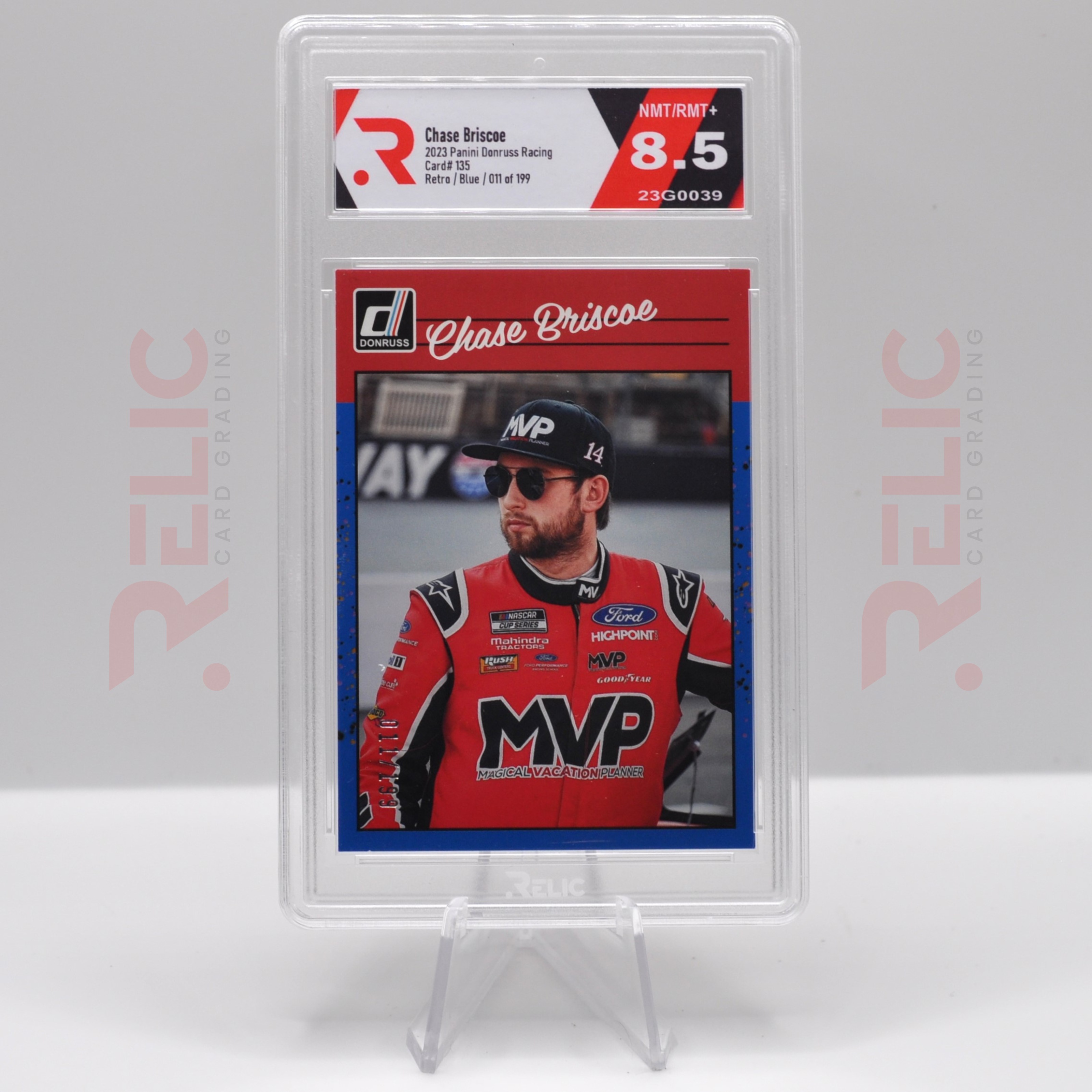 Chase Briscoe - 2023 Panini Donruss Racing - Graded Card