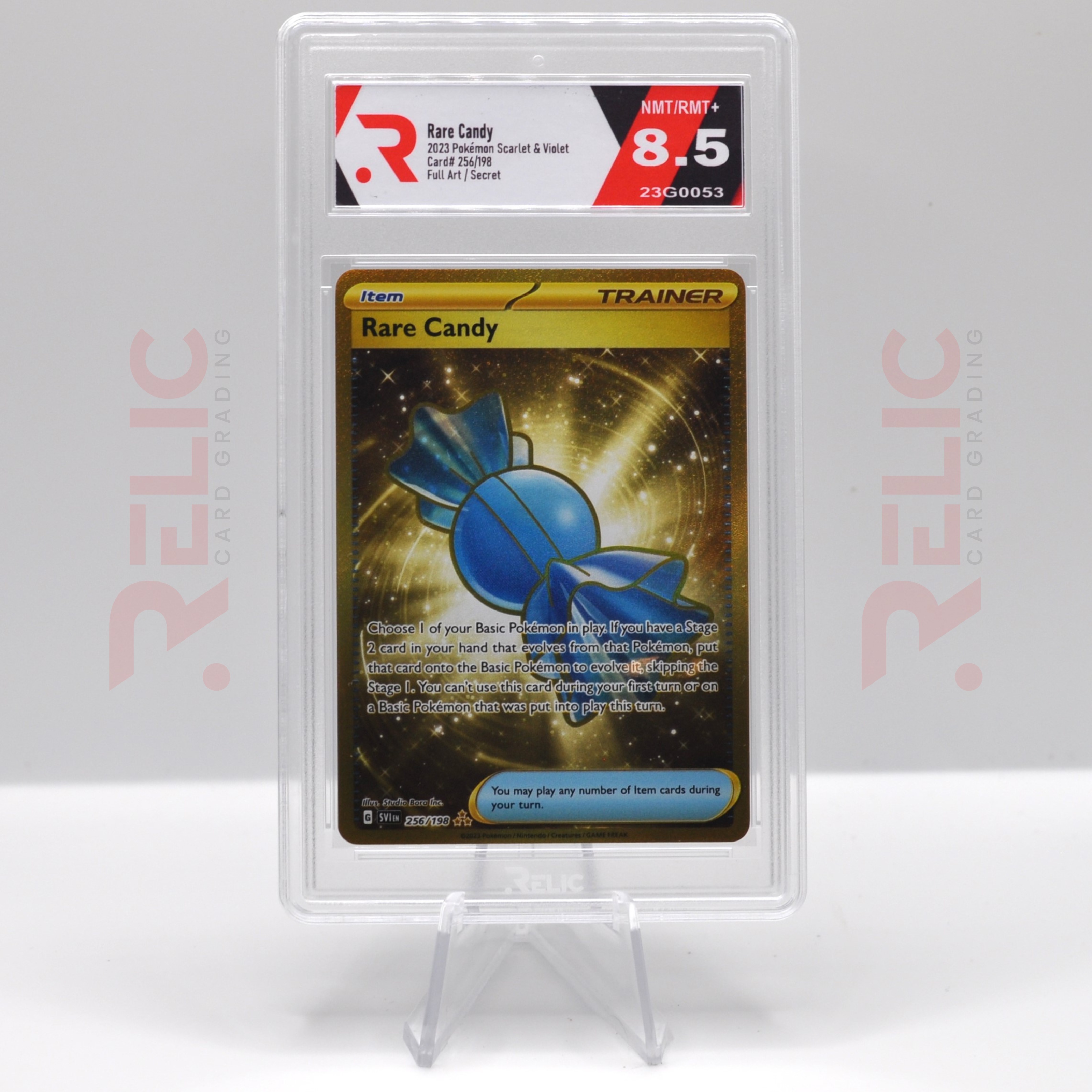 Rare Candy - 2023 Pokemon Scarlet & Violet - Graded Card - Front of Graded Card