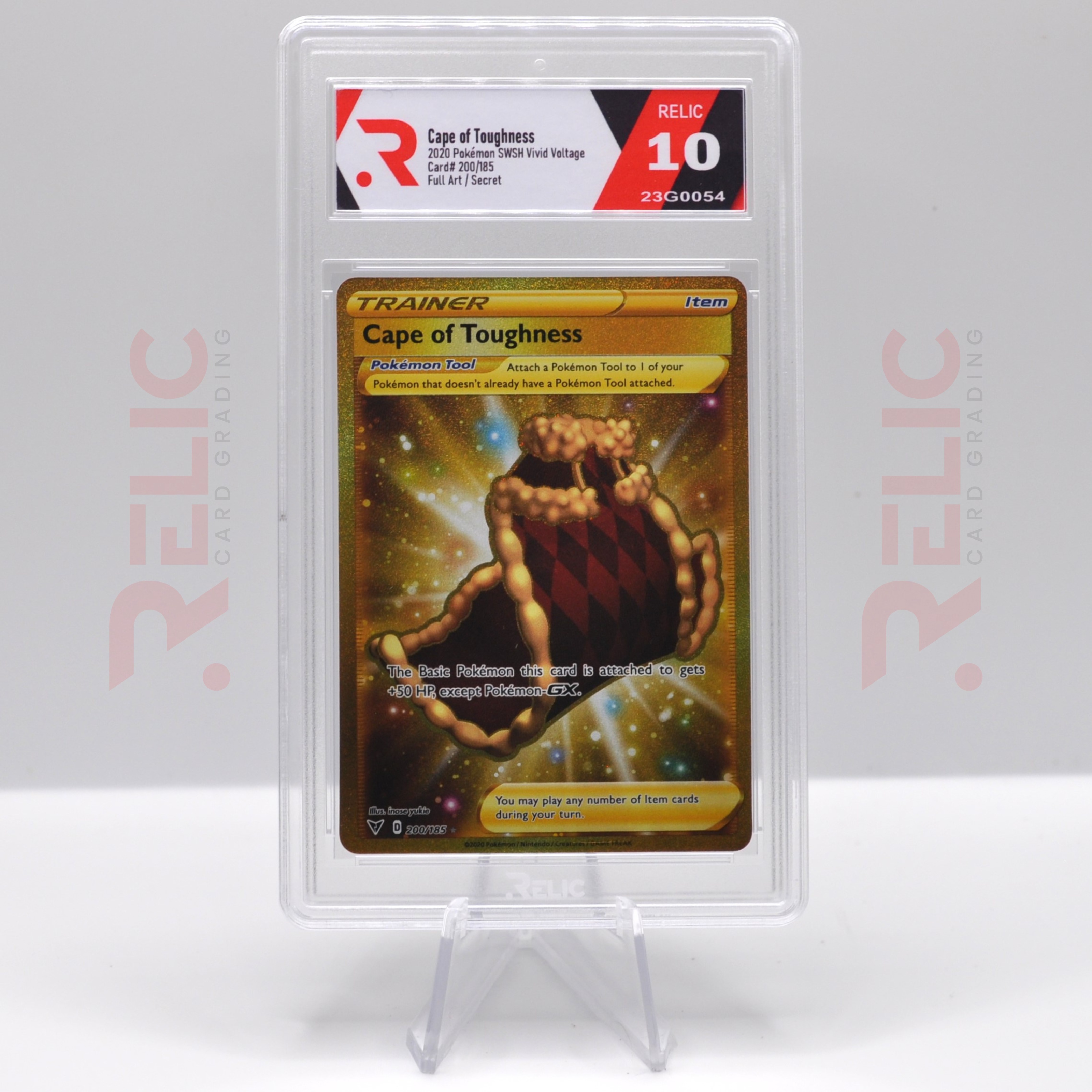 Cape of Toughness - 2020 Pokemon SWSH Vivid Voltage - Graded Card