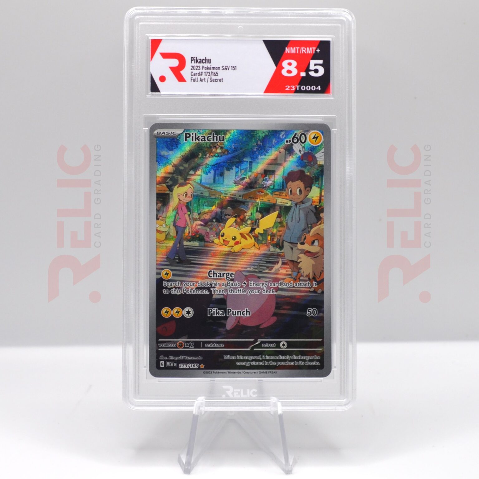 Pikachu - 2023 Pokemon S&V 151 - Graded Card