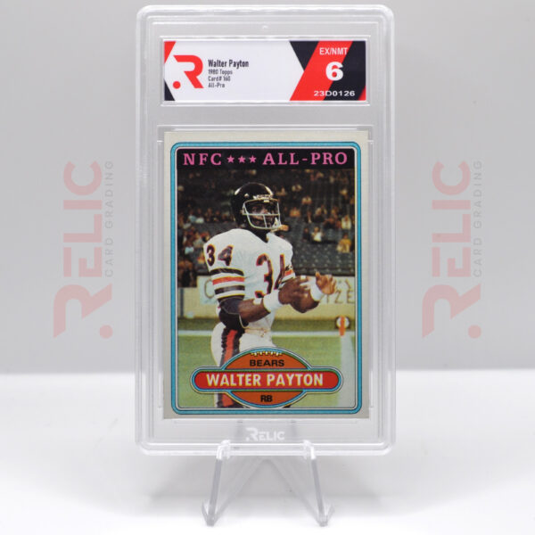 Walter Payton - 1980 Topps - 23D0126