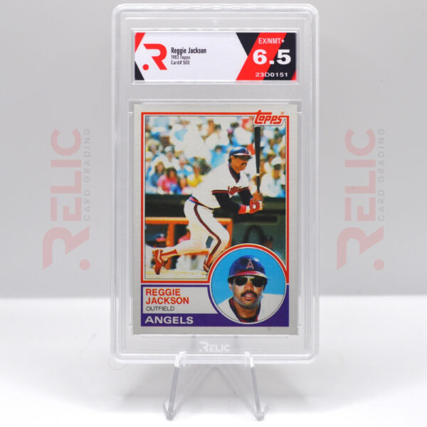 Reggie Jackson - 1983 Topps - 23D0151