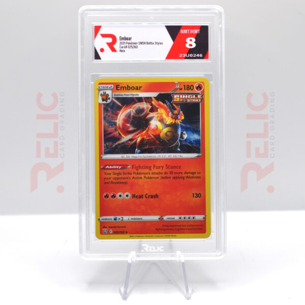 Emboar - 2021 Pokemon SWSH Battle Styles - 23U0246