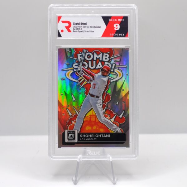 Shohei Ohtani Bomb Squad Graded Card 2022