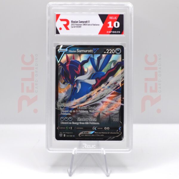 Hisuian Samurott V - 2022 Pokemon SWSH Astral Radiance - 24F0029