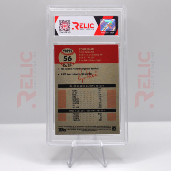 Roger Maris - 2002 Topps Super Teams - 24F0129 - Image 2