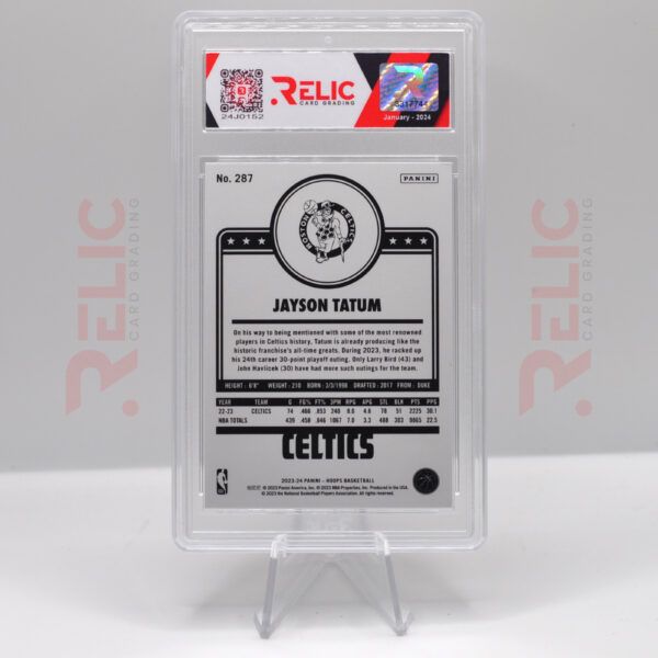 Jayson Tatum - 2023-24 Panini Hoops  - 24J0152 - Image 2