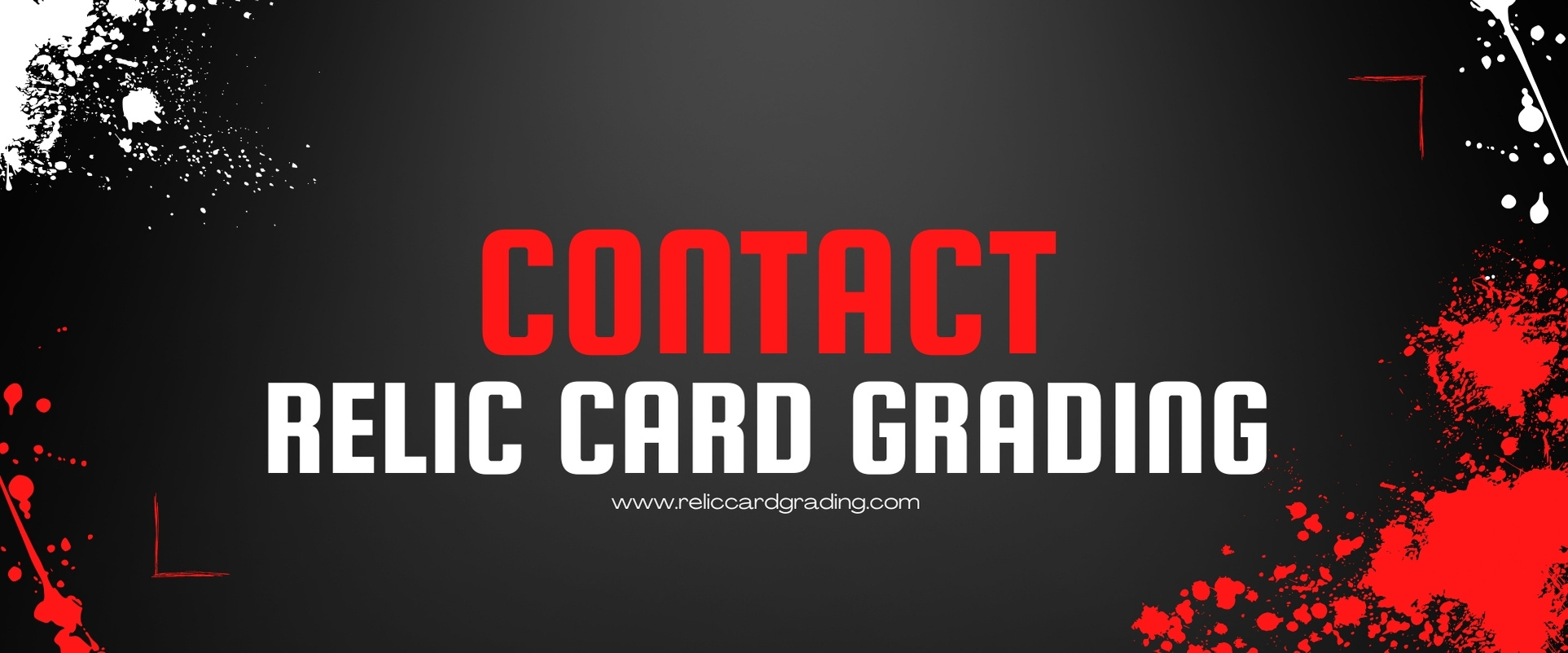 Contact Relic Card Grading