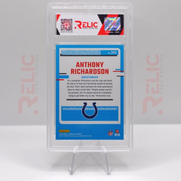 Anthony Richardson - 2023 Panini Donruss Football - 24F0106 - Image 2