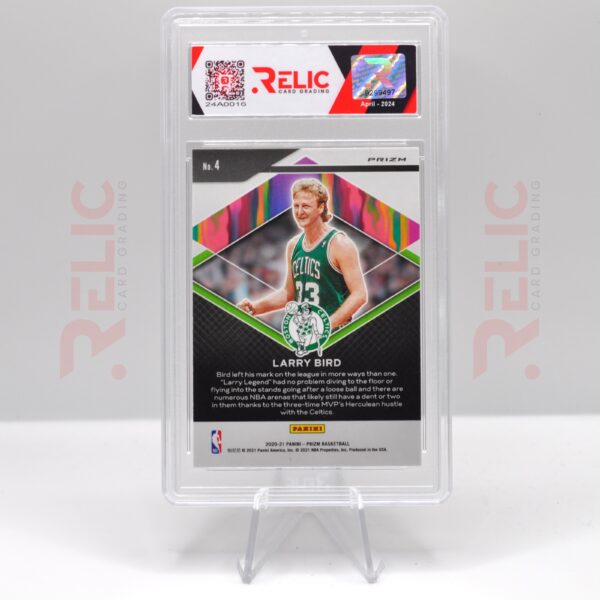 Larry Bird - 2020-21 Panini Prizm Basketball - 24A0016 - Image 2