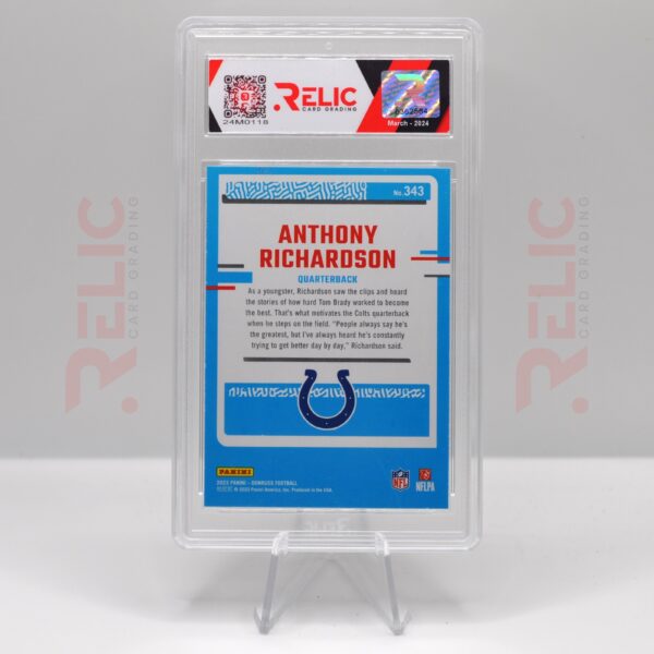 Anthony Richardson - 2023 Panini Donruss Football - 24M0118 - Image 2