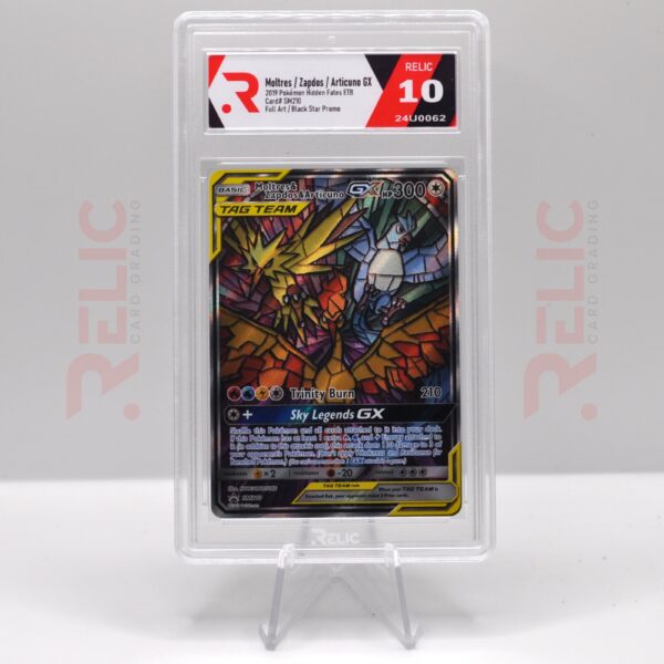 Moltres / Zapdos / Articuno GX - 2019 Pokemon Hidden Fates ETB - 24U0062