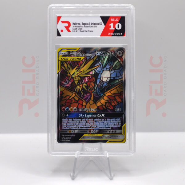 Moltres / Zapdos / Articuno GX - 2019 Pokemon Hidden Fates ETB - 24U0064