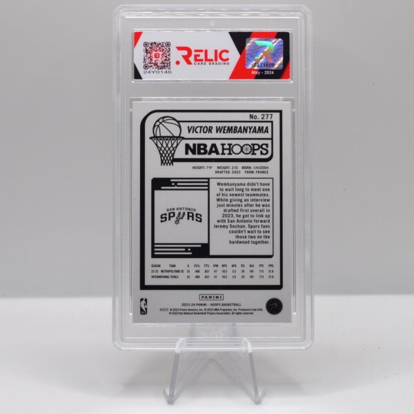 Victor Wembanyama - 2023-24 Panini Hoops Basketball - 24Y0146 - Image 2