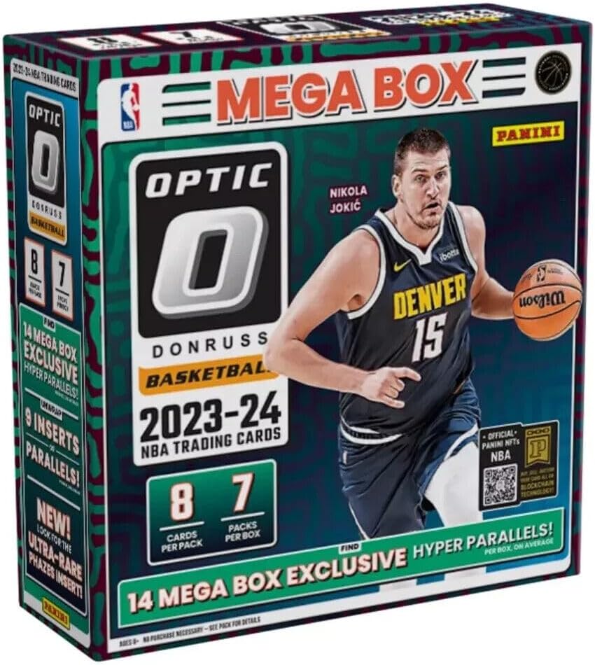 2024-24 Donruss Optic Basketball Mega Box: A Must-Have for Collectors!