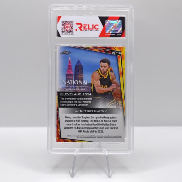 Stephen Curry - 2024 Leaf - The National VIP - 24S0240 - Image 2