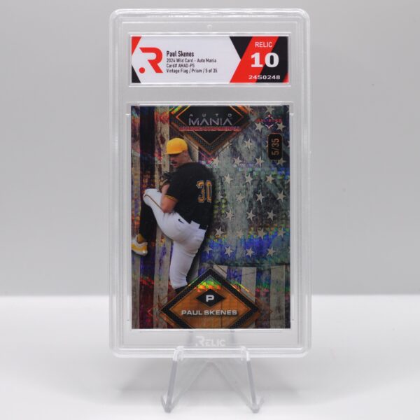 Paul Skenes - 2024 Wild Card - Auto Mania - 24S0248