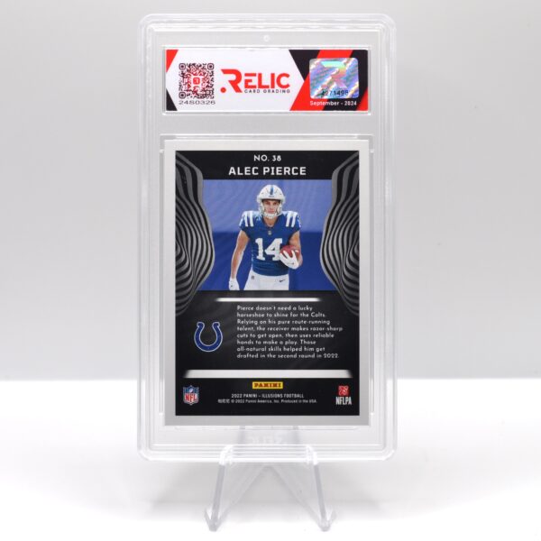 Alec Pierce - 2022 Panini Illusions Football - 24S0326 - Image 2