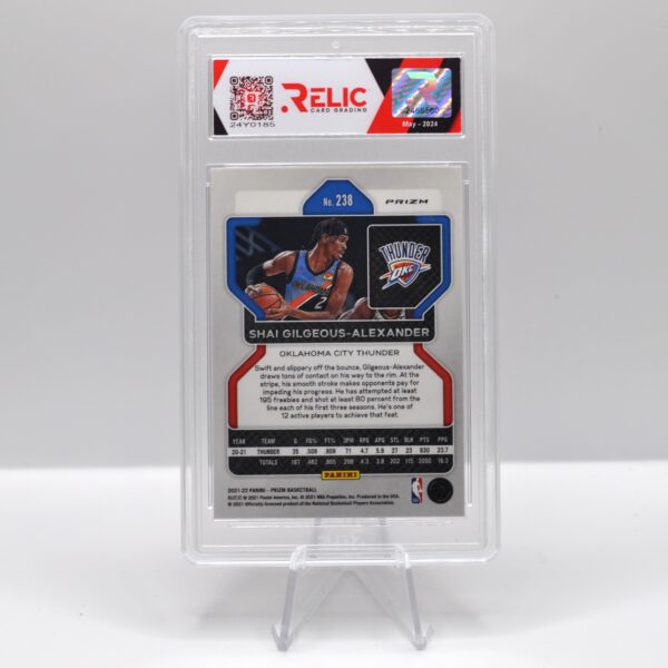 Shai Gilgeous-Alexander - 2021-22 Panini Prizm Basketball - 24Y0185 - Image 2