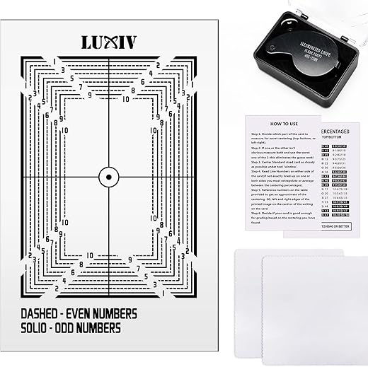 Luxiv Card Grading Centering Tool Kit: A Must-Have for Collectors