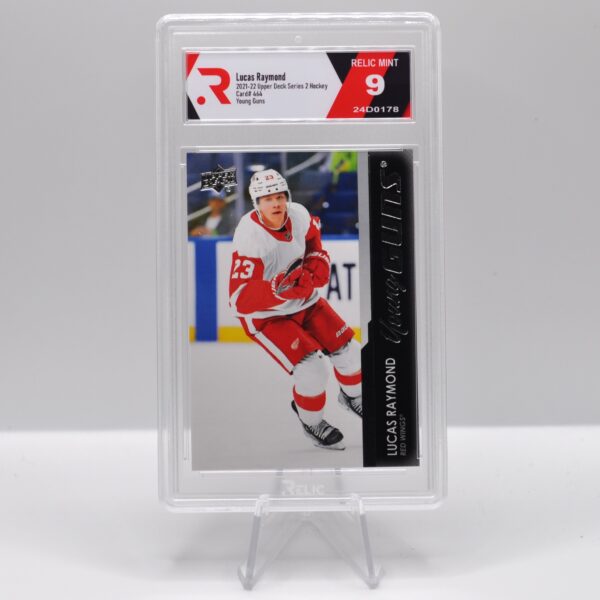 Lucas Raymond - 2021-22 Upper Deck Series 2 Hockey - 24D0178