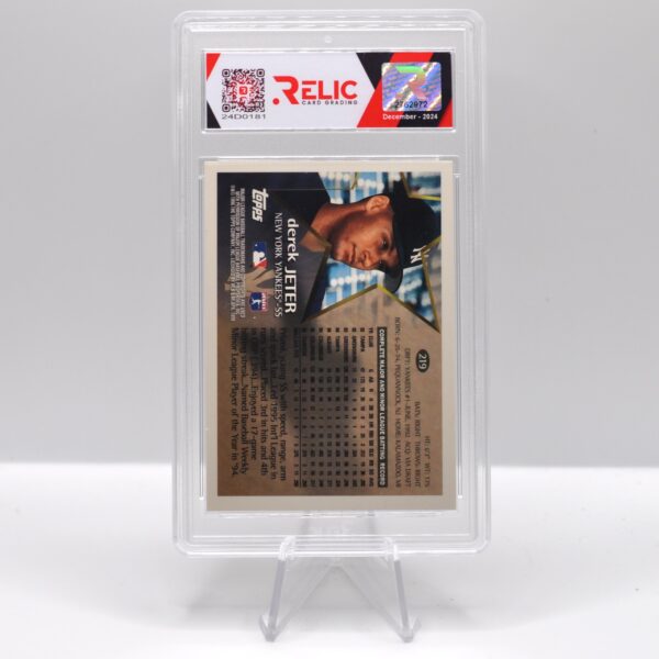Derek Jeter - 1996 Topps - 24D0181 - Image 2