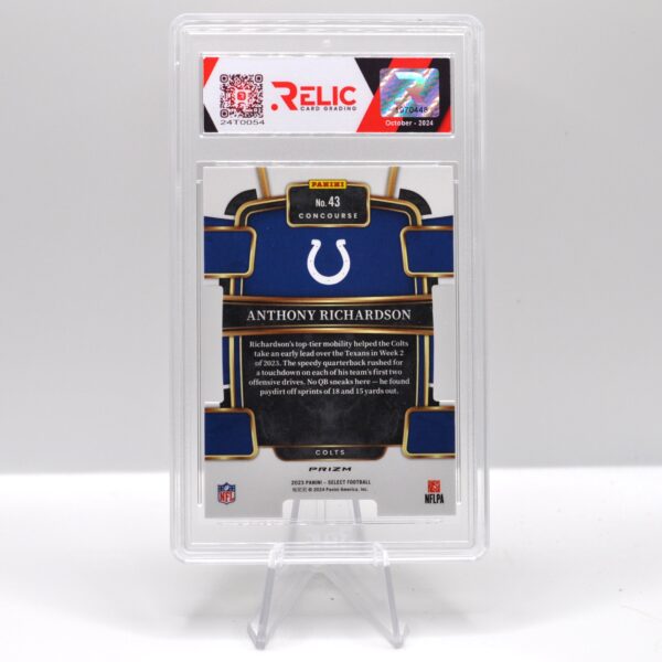 Anthony Richardson - 2023 Panini Select Football - 24T0054 - Image 2