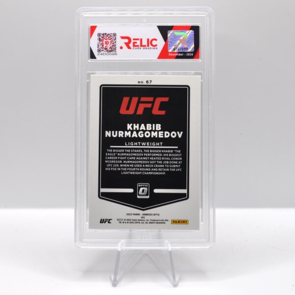 Khabib Nurmagomedov - 2022 Panini Donruss Optic UFC - 24D0096 - Image 2