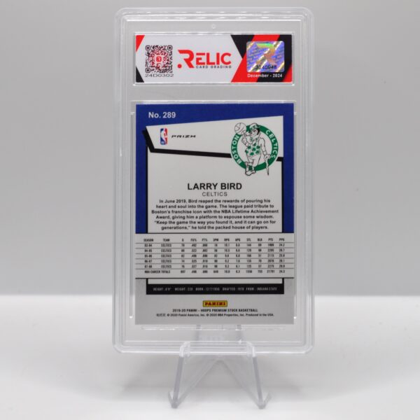 Larry Bird - 2019-20 Panini Premium Stock Tribute - 24D0302 - Image 2