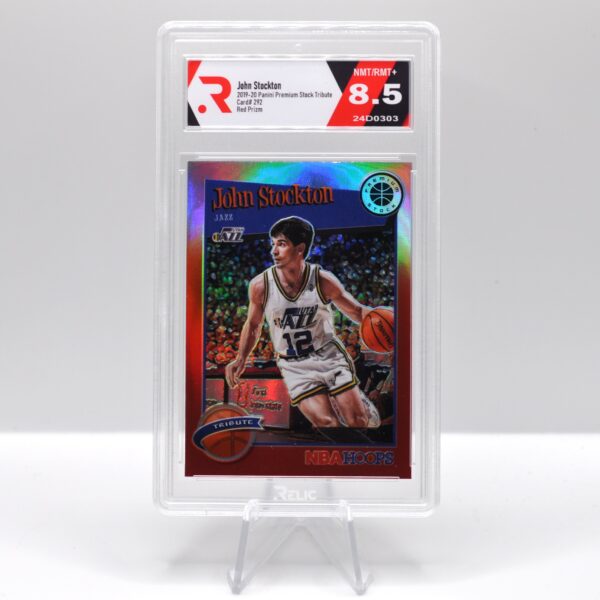 John Stockton - 2019-20 Panini Premium Stock Tribute - 24D0303