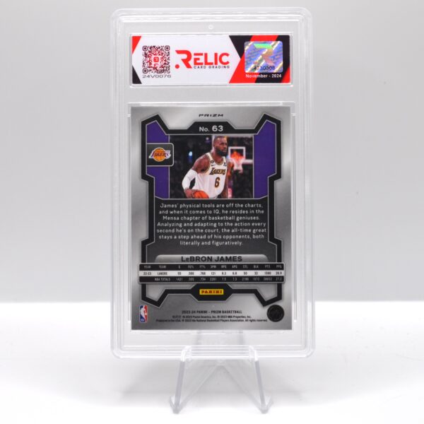 LeBron James - 2023-24 Panini Prizm Basketball - 24V0076 - Image 2