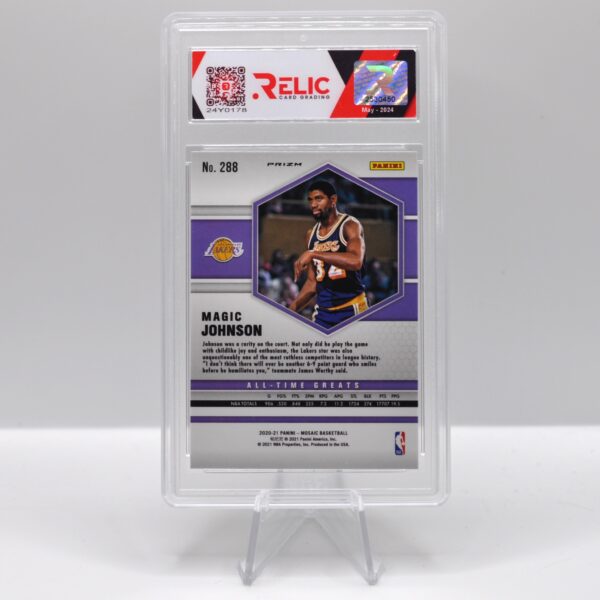 Magic Johnson - 2020-21 Panini Mosaic Basketball - 24Y0178 - Image 2