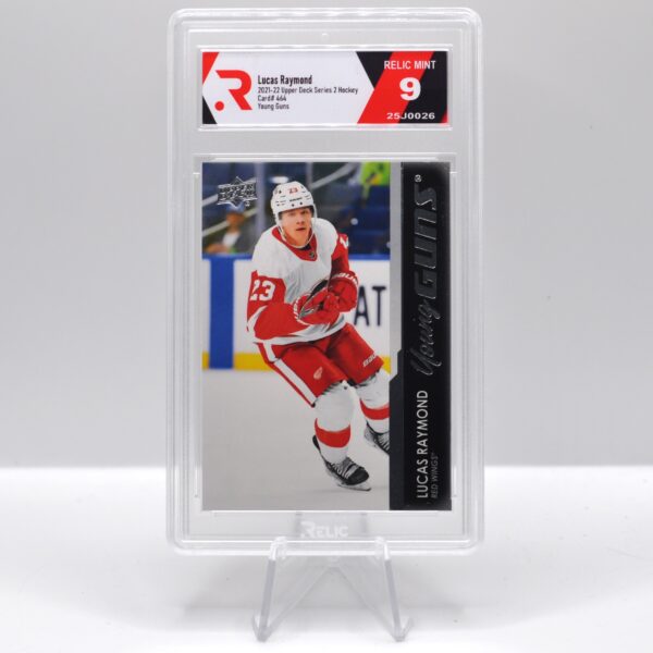 Lucas Raymond - 2021-22 Upper Deck Series 2 Hockey - 25J0026