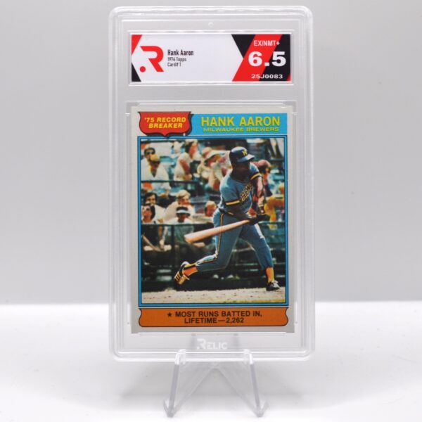 Hank Aaron - 1976 Topps - 25J0083