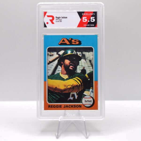Reggie Jackson - 1975 Topps - 25J0109