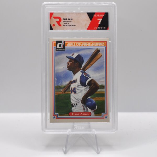 Hank Aaron - 1993 Donruss - 25J0318