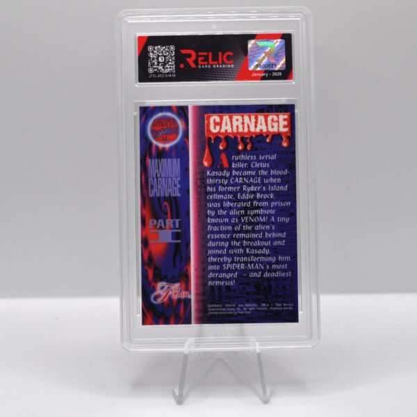 Carnage - 1994 Flair - Marvel Universe - 25J0348 - Image 2