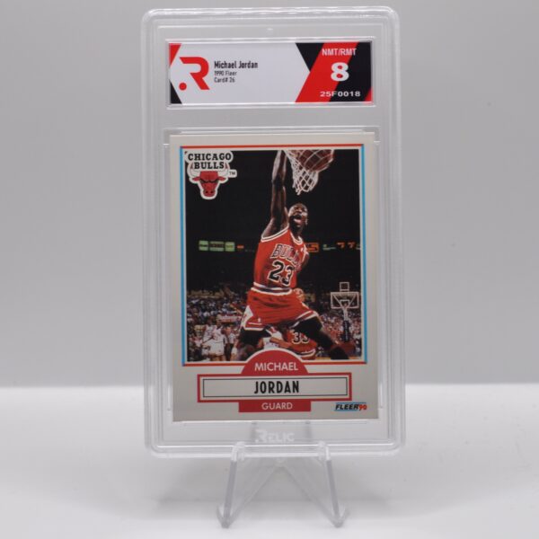 Michael Jordan - 1990 Fleer - 25F0018