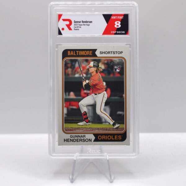 Gunnar Henderson - 2023 Topps Heritage - 25F0036
