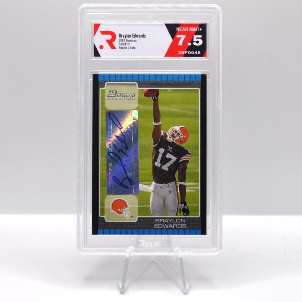 Braylon Edwards - 2005 Bowman - 25F0048