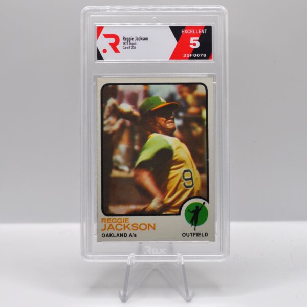 Reggie Jackson - 1973 Topps - 25F0078