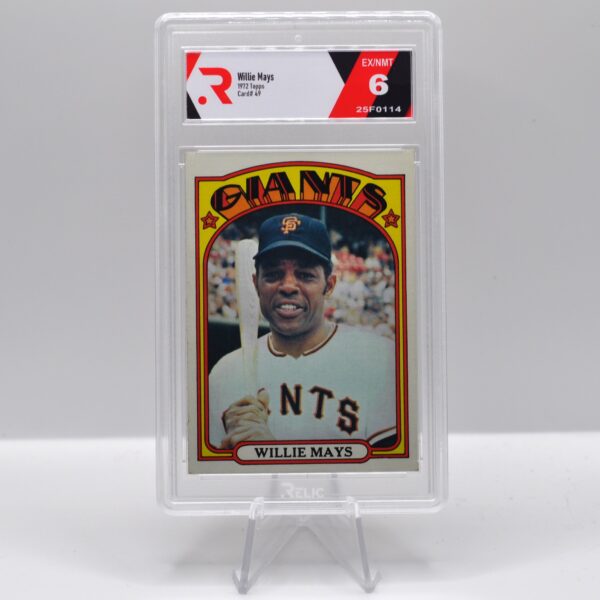 Willie Mays - 1972 Topps - 25F0114