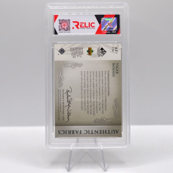 Tiger Woods - 2004 UD SP Signature Golf - 25F0163 - Image 2