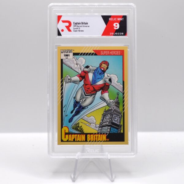 Captain Britain - 1991 Marvel Universe - 25J0228