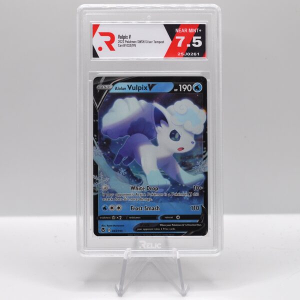 Vulpix V - 2022 Pokemon SWSH Silver Tempest - 25J0261