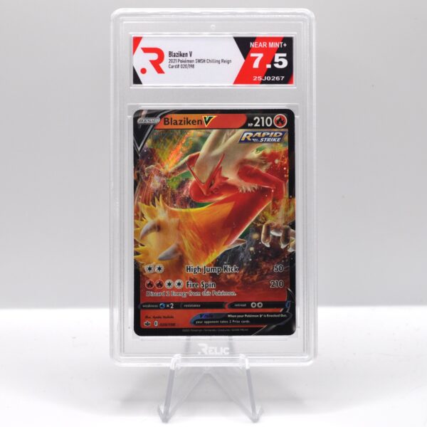 Blaziken V - 2021 Pokemon SWSH Chilling Reign - 25J0267